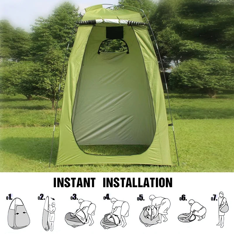 Tente de douche portable pour le camping et van-life "Westtune - Shower tent"