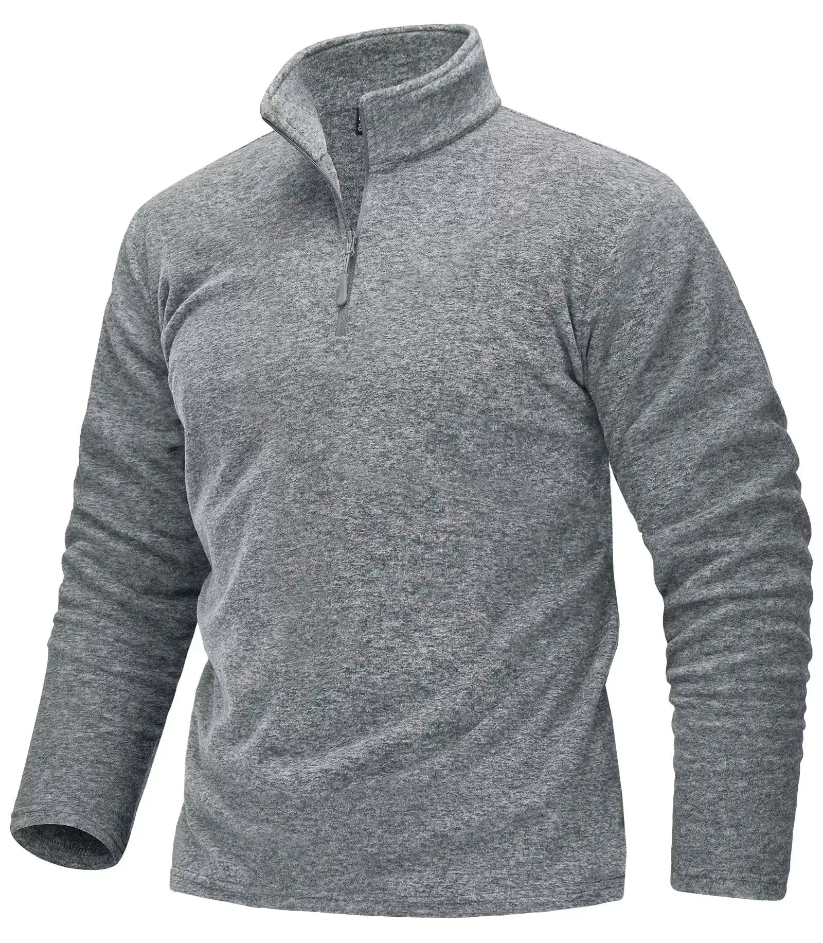 Pull thermique / sweat-shirt polaire à col zippé 1/4 pour homme "TACVASEN - TJ618"