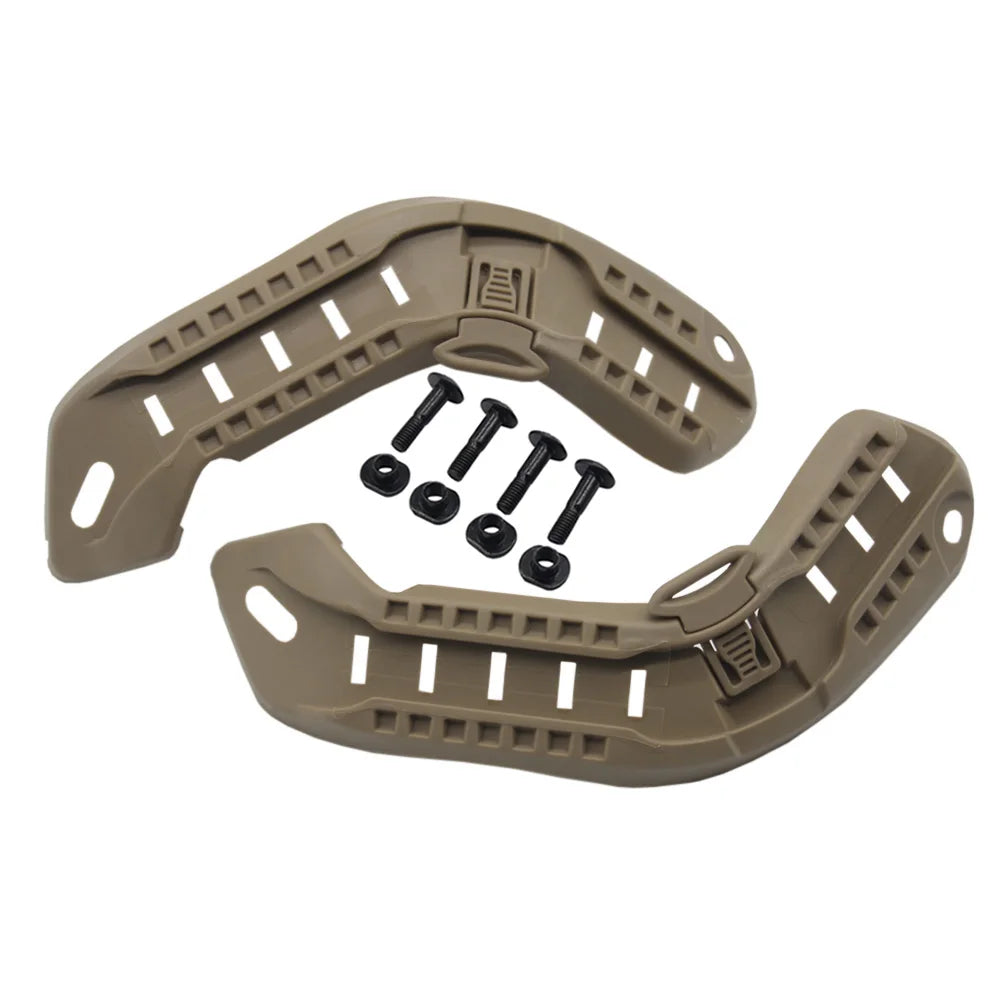 Rail de guidage latéral pour casque tactique, rail de montage ARC "VULPO - MICH2000"