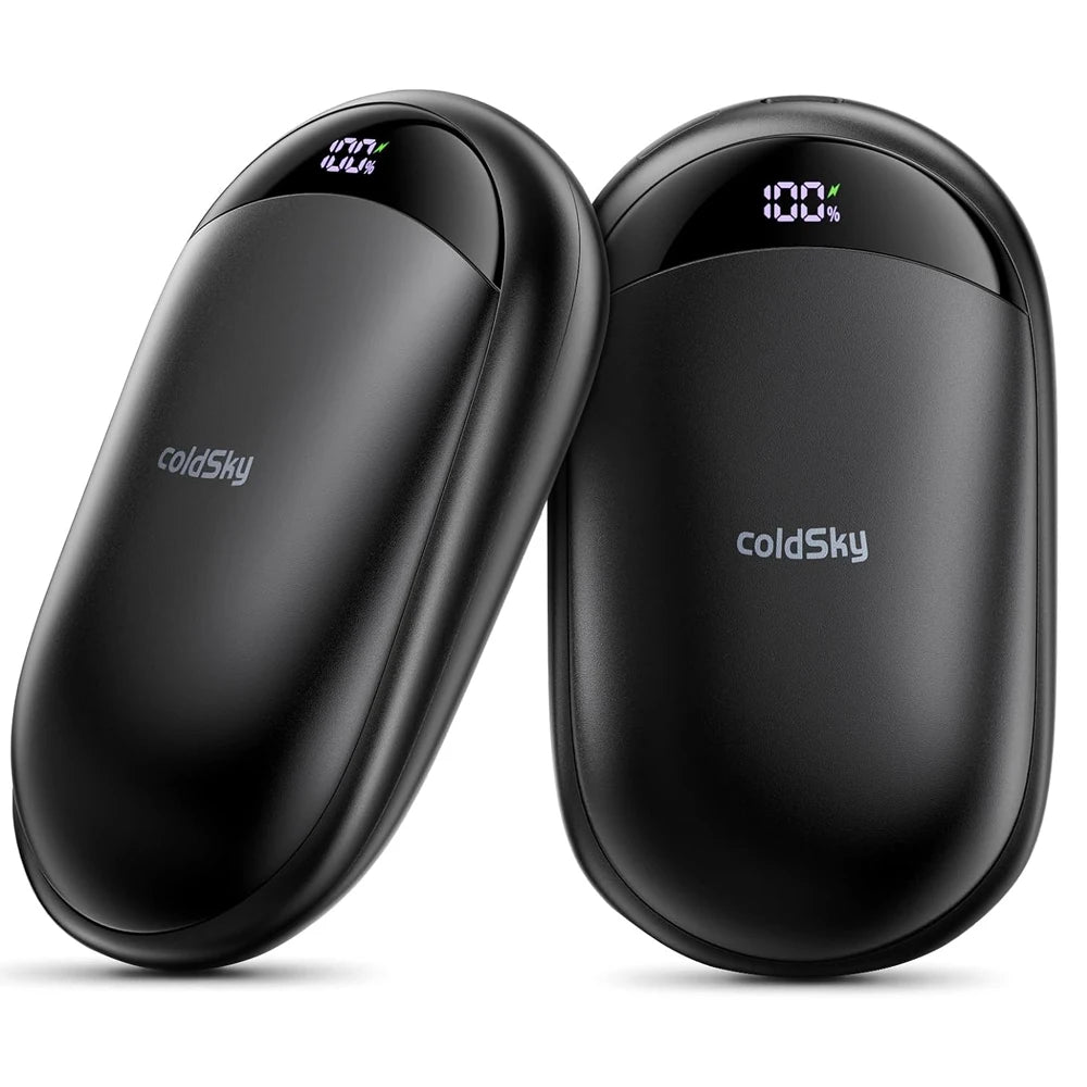 Réchauffe-mains rechargeable 2000 mAh "ColdSky - DualMag Pro 2 en 1"