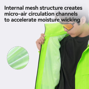Ensemble imperméable de cyclisme "ROCKBROS - YPY028" Planète Rando