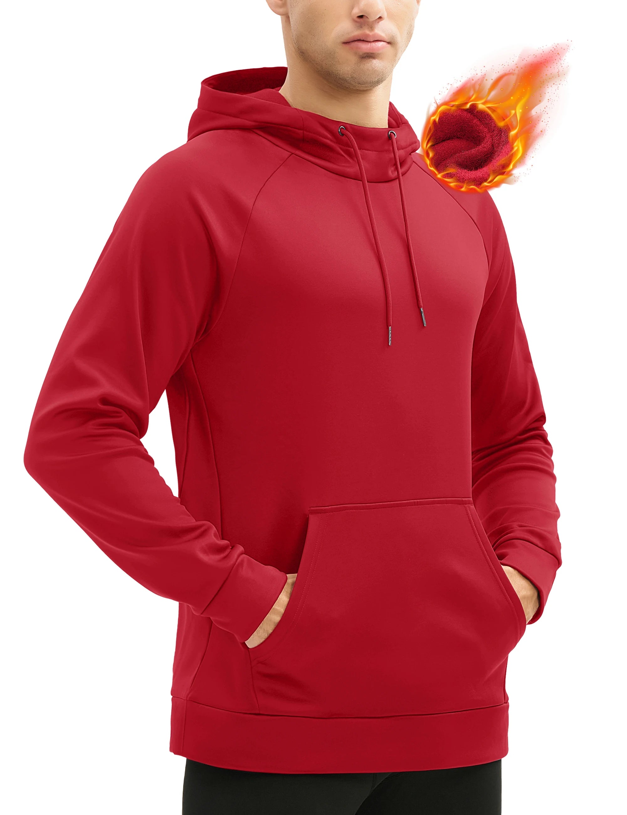 Hoodie / Sweat à capuche en polaire pour homme "TACVASEN - CTC6"
