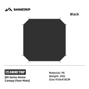 Accessoires pour tente dôme : pod de couchage, silo - tunne, auvent d'expansion et tapis de sol "ShineTrip - Expendable modules" - Planète Rando