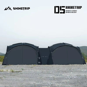 Accessoires pour tente dôme : pod de couchage, silo - tunne, auvent d'expansion et tapis de sol "ShineTrip - Expendable modules" - Planète Rando