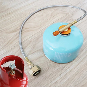 Adaptateur de recharge de gaz pour réchaud de camping "Yz camping - Camping Gas Stove" - Planète Rando