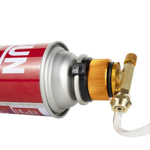 Adaptateur de recharge de gaz pour réchaud de camping "Yz camping - Camping Gas Stove" - Planète Rando