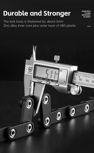 Antivol pliable avec 4 chiffres pour vélo électrique, vtc, gravel "WEST BIKING - PFLock" - Planète Rando