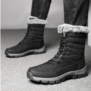 Après - ski / bottines d'hiver imperméables avec doublure polaire pour homme "PUAMSS - G1081" - Planète Rando