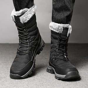 Après - ski / bottines d'hiver imperméables avec doublure polaire pour homme "PUAMSS - G1081" - Planète Rando