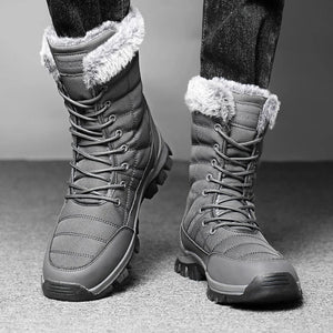 Après - ski / bottines d'hiver imperméables avec doublure polaire pour homme "PUAMSS - G1081" - Planète Rando