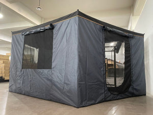 Auvent 270° pour voiture, SUV, 4x4 ou van en tissu oxford 600D résistant & imperméable anti - UV “Planète Rando – Aurora 270” - Planète Rando