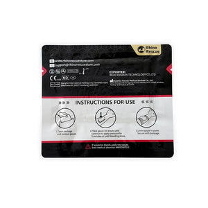 Bandage hémostatique portable pour le combat et les traumatismes au chitosan "Rhino Rescue - Hemostatic Gauze" - Planète Rando
