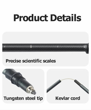 Bâton de trekking télescopique pliable & ultralight en fibre de carbone avec technologie 3K carbon fiber 189g l'unité "Naturehike - UL/PRO Carbon series" - Planète Rando