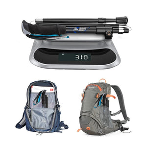 Bâtons de trekking / randonnée pliants en fibre de carbone, bâtons télescopiques pliables 280g / l'unité "BSWOLF Bisinna - DL014 / DL015" - Planète Rando