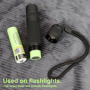 Batterie au Lithium Rechargeable 3.7V, 3400mah, 18650 "Liitokala - NCR18650B" - Planète Rando