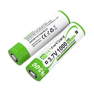 Batterie rechargeable 14500 AA 3,7 V 1000 mAh "VariCore VC - 1410S" - Planète Rando