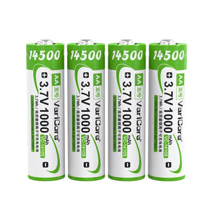 Batterie rechargeable 14500 AA 3,7 V 1000 mAh "VariCore VC - 1410S" - Planète Rando