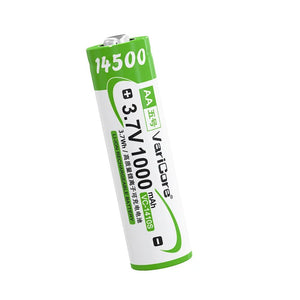 Batterie rechargeable 14500 AA 3,7 V 1000 mAh "VariCore VC - 1410S" - Planète Rando