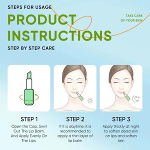 Baume à lèvres nourrissant et rafraîchissant à l'aloe vera non - irritant "Sadoer - Lip Balm" - Planète Rando