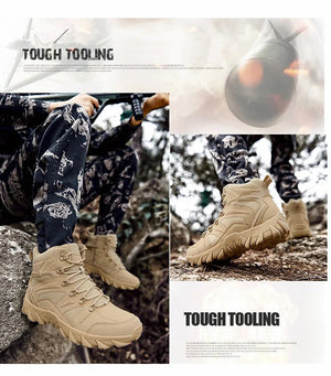 Bottes tactiques / chaussures de sécurité pour homme "PHERON - Tactical boots" - Planète Rando