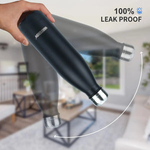 Bouteille d'eau isotherme en acier inoxydable double paroi de 500 ml sans BPA "Watersy - SX - S17" - Planète Rando