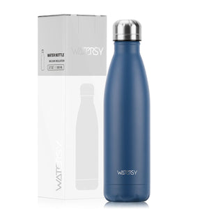 Bouteille d'eau isotherme en acier inoxydable double paroi de 500 ml sans BPA "Watersy - SX - S17" - Planète Rando