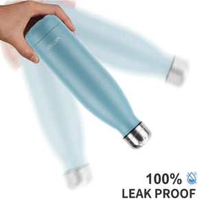 Bouteille d'eau isotherme en acier inoxydable double paroi de 500 ml sans BPA "Watersy - SX - S17" - Planète Rando
