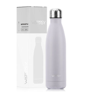 Bouteille d'eau isotherme en acier inoxydable double paroi de 500 ml sans BPA "Watersy - SX - S17" - Planète Rando