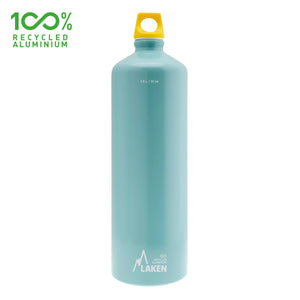 Bouteille en aluminium 100% recyclé 075L / 1L / 1,5L "Laken - Futura" - Planète Rando