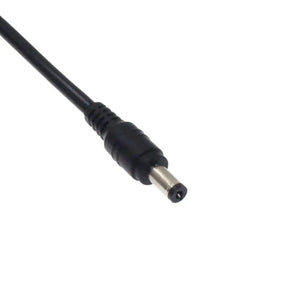 Câble adaptateur d'alimentation CC 18 AWG rallonges d'alimentation jusqu'à 3M 12V 10A "Flashfish - DC5521 mâle - mâle" - Planète Rando