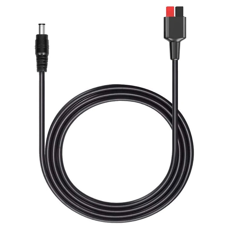 Câble de connexion vers connecteur Anderson mâle 6A max 18AWG 1,5 m pour connecter une centrale électrique et un panneau solaire "FF Flashfish - DC5521" - Planète Rando
