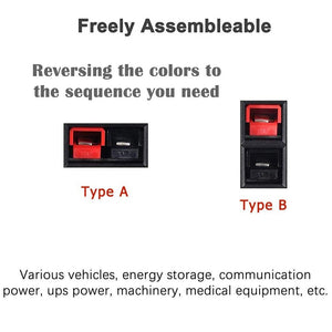 Câble de connexion vers connecteur Anderson mâle 6A max 18AWG 1,5 m pour connecter une centrale électrique et un panneau solaire "FF Flashfish - DC5521" - Planète Rando