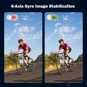 Caméra d'action de poche, batterie longue durée, stabilisation gyroscopique 6 axes, Wi - Fi 5G 4K/30FPS "SJCAM - C300" - Planète Rando