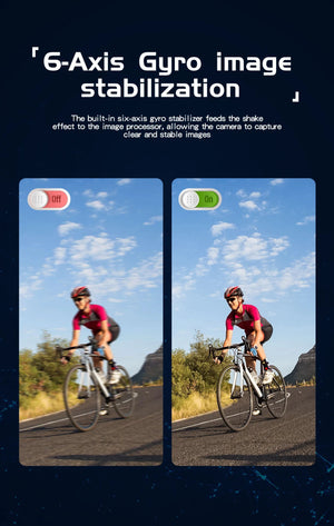 Caméra d'action de poche, batterie longue durée, stabilisation gyroscopique 6 axes, Wi - Fi 5G 4K/30FPS "SJCAM - C300" - Planète Rando