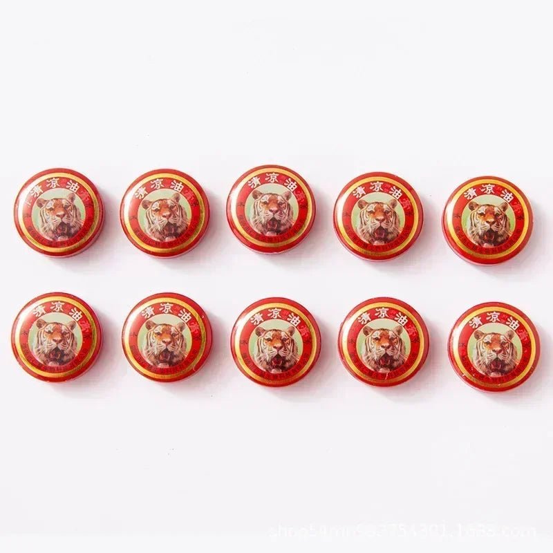 Capsule de baume du tigre naturel à l'huile essentielle pour la randonnée et le running "Natural Tiger Balm" - Planète Rando