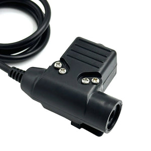 Casque anti - bruit tactique avec adaptateur pour rail ARC et adaptateur PTT Kenwood "EARMOR - M32 MOD4/SE' - Planète Rando