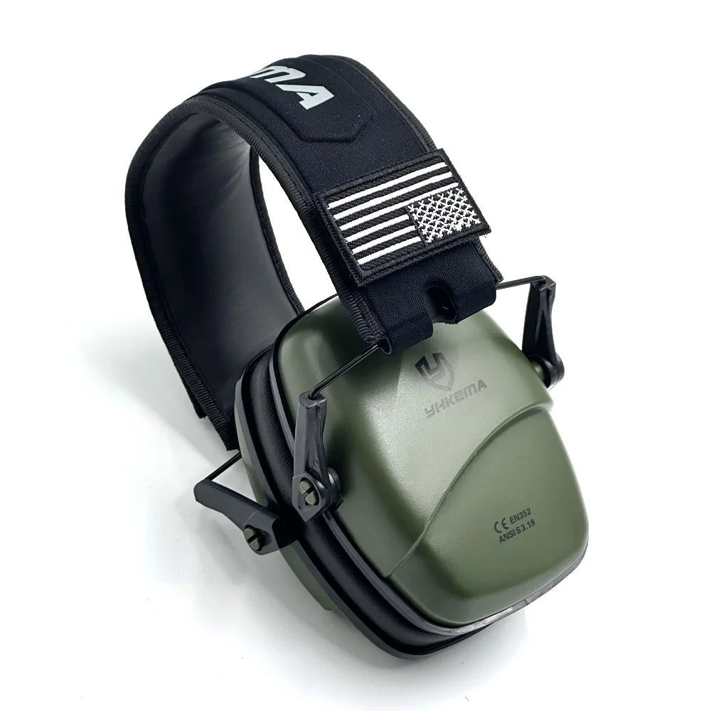 Casque anti - bruit tactique, protection auditive passive pour le tir avec réduction du bruit NRR 25 dB "YHKEMA - P10" - Planète Rando