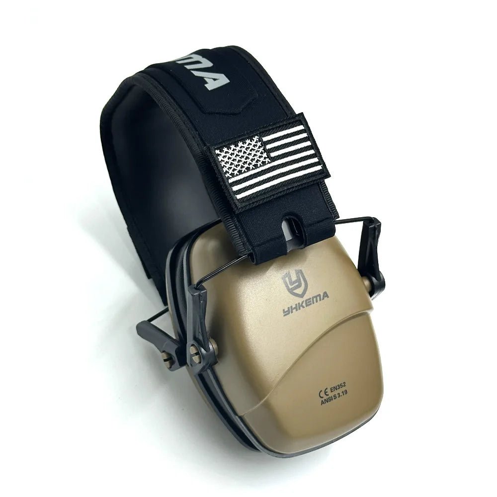 Casque anti - bruit tactique, protection auditive passive pour le tir avec réduction du bruit NRR 25 dB "YHKEMA - P10" - Planète Rando