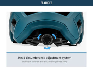 Casque de vélo ultraléger pour VTT / VTC et gravel "BATFOX - LA303 - 105" - Planète Rando