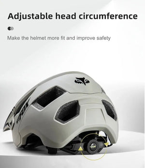 Casque de vélo ultraléger pour VTT / VTC et gravel "BATFOX - LA303 - 105" - Planète Rando