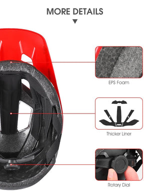 Casque de vélo, VTT, VTC, unisexe 56 - 60 CM "West Biking - XC sport" - Planète Rando