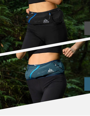 Ceinture de course d'hydratation pour le trail / running / marathon avec support pour téléphone portable "AONIJIE - W8101" - Planète Rando