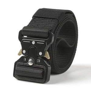 Ceinture tactique en métal et toile nylon pour homme - "Faramigo - B01" - Planète Rando