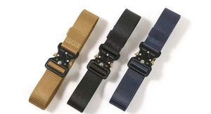 Ceinture tactique en métal et toile nylon pour homme - "Faramigo - B01" - Planète Rando