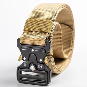 Ceinture tactique en métal et toile nylon pour homme - "Faramigo - B01" - Planète Rando