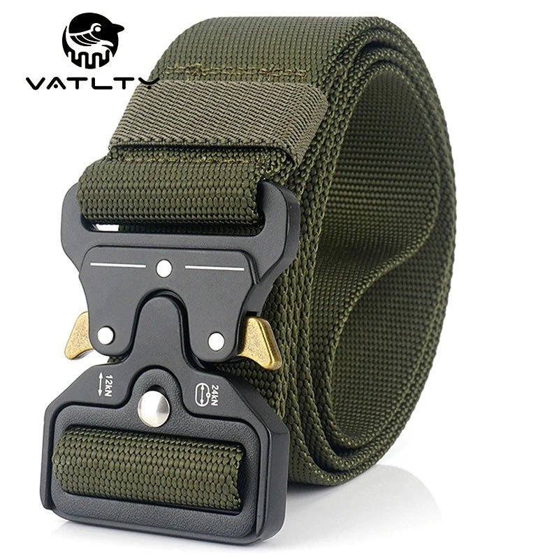 Ceinture tactique en nylon 1200D avec boucle à dégagement rapide 125cm "Vatlty - VT44" - Planète Rando