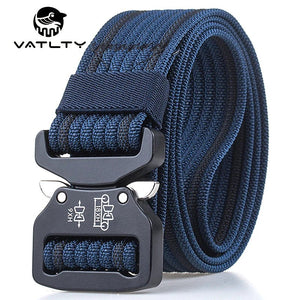 Ceinture tactique en nylon 1200D avec boucle à dégagement rapide "VATLTY - VB101" - Planète Rando