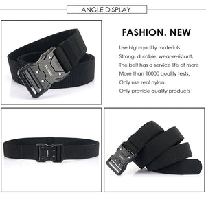 Ceinture tactique en nylon 1200D avec boucle à dégagement rapide "VATLTY - VT131" - Planète Rando