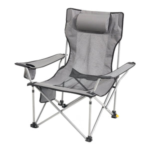 Chaise de camping inclinable & pliante portable robuste pour l'extérieur "VEVOR - Reclinning chair " - Planète Rando