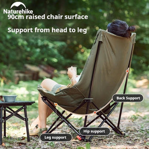 Chaise pliante et réglable pour le camping et me bivouac "Naturehike - Sea Star 001" - Planète Rando